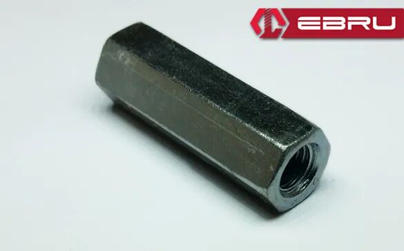 Ebru Altıköşe Uzatma Somunu M8x40 - 2 Adet