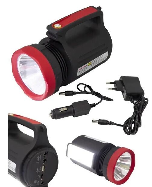 Powerbank Büyük Fener Çift Yönlü Çok Amaçlı Büyük Fener