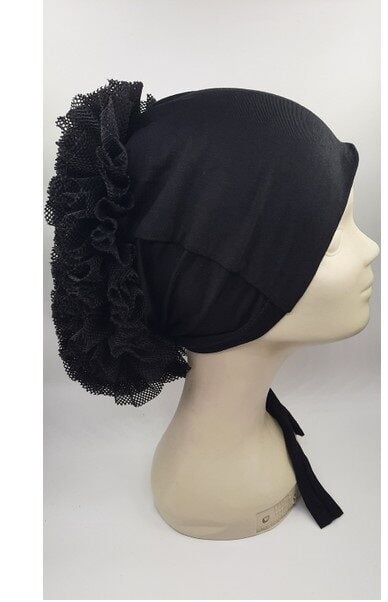 Bone - Dikişli Fırfırlı Bone Bandana