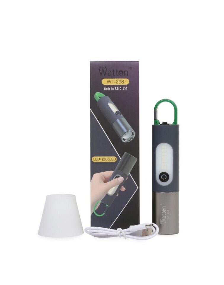 TYPE-C GİRİŞLİ 750 Lümen Şarjlı Kamp Lambası Wt-298