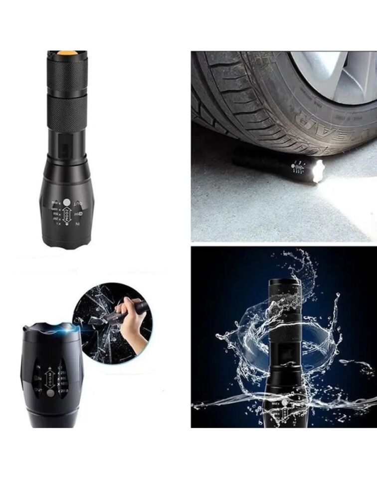 El Feneri Beyaz Sarı Ve Mor Renk Aydınlatma Q5 Led