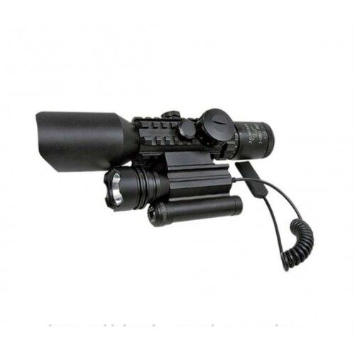 3-10x42 Zoomlu Av Dürbünü Lazer Zenon Fenerli M9