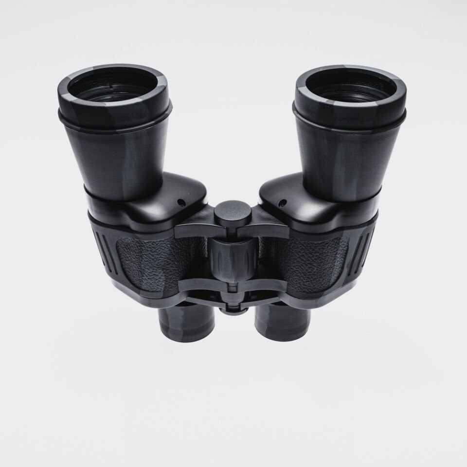 100x100 Kauçuk Kaplamalı Mavi Cam Mercekli Dürbün 56m/1000m
