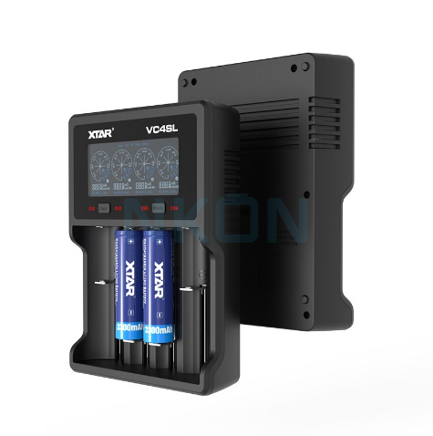 Xtar VC4SL Dörtlü Li-ion / NI-CD / NI-MH Pil Şarj Cihazı