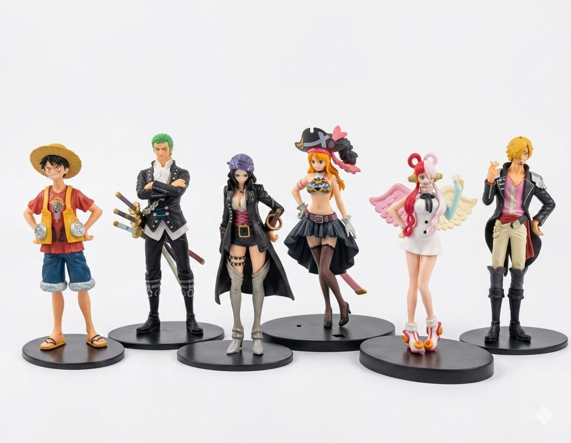 Robin One Piece 6lı Anime Figür Set 779L