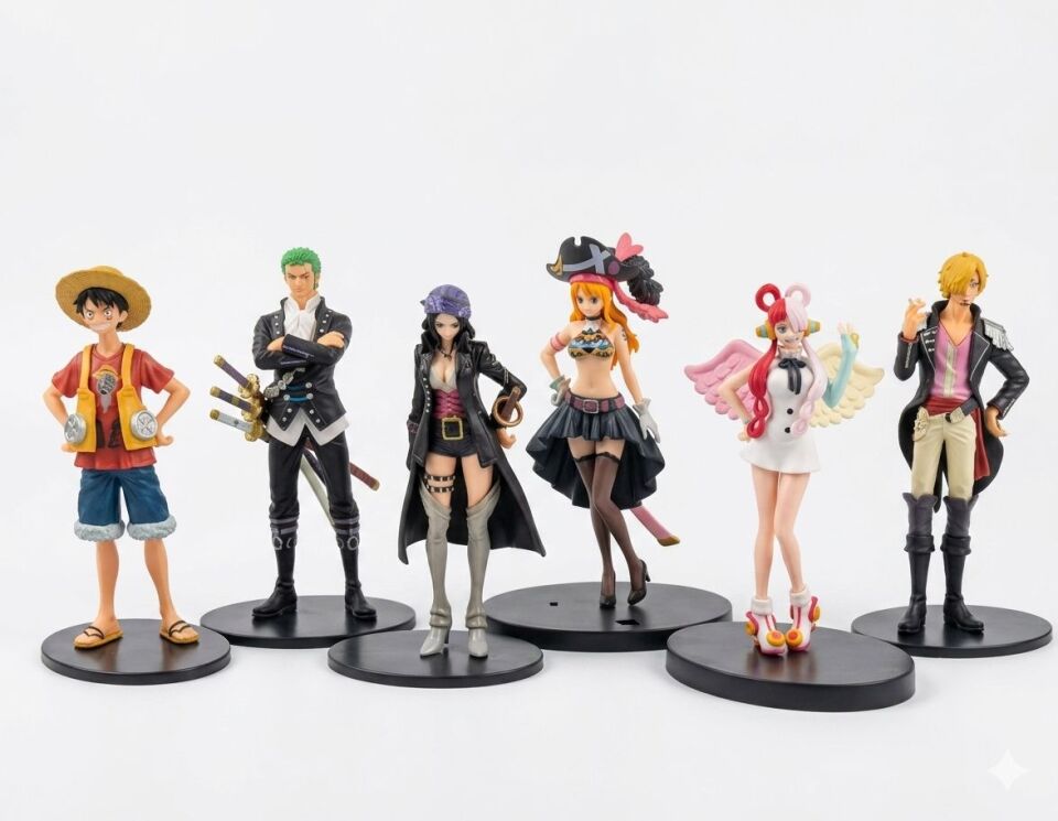 Robin One Piece 6lı Anime Figür Set 779L