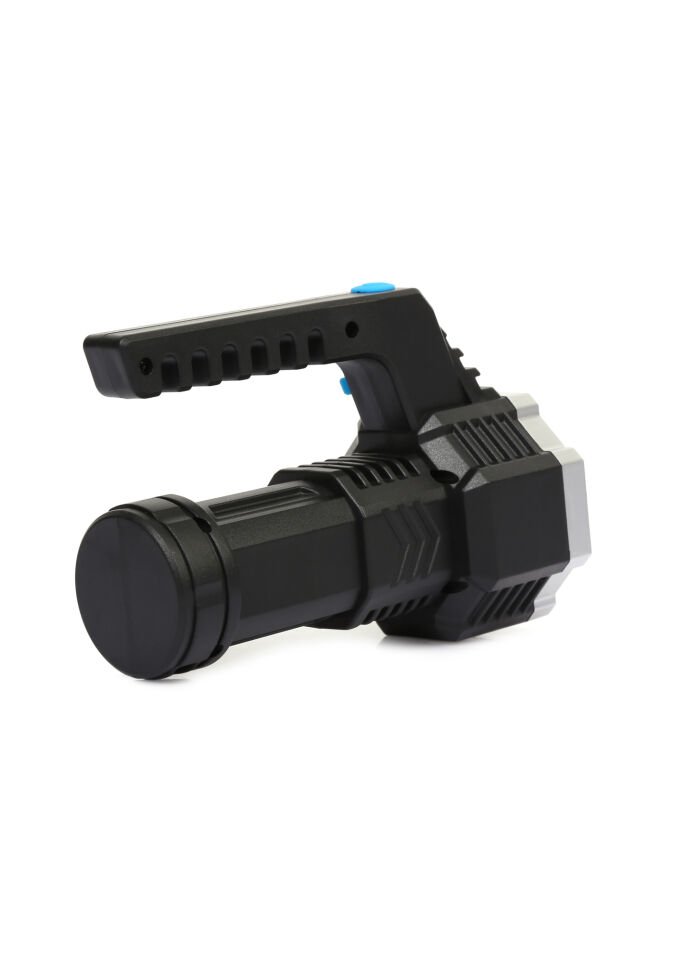 PS-3879 USB Şarj Göstergeli Şarj Edilebilir 7*XPE +COB Led El Feneri