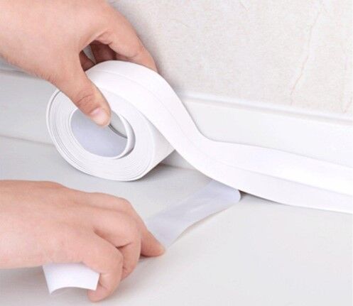 Beyaz Su Sızdırmaz Lavabo Kenar Bandı 3 metre