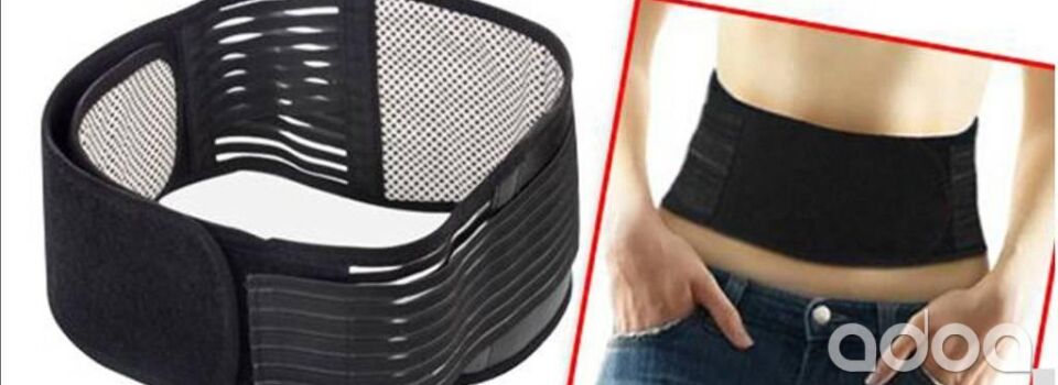 Manyetik Bel Korsesi (16 Mıknatıslı) Siyah