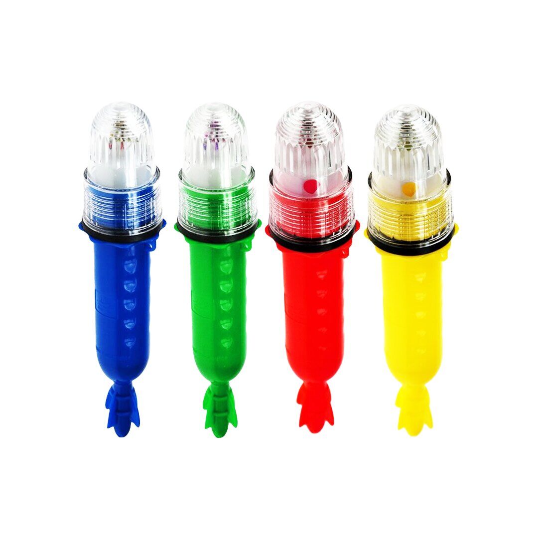 PİLLİ 5LED BALIKÇI VE DOMUZ FENERİ SİNYALLi ROKET MODELİ SU GEÇİRMEZ