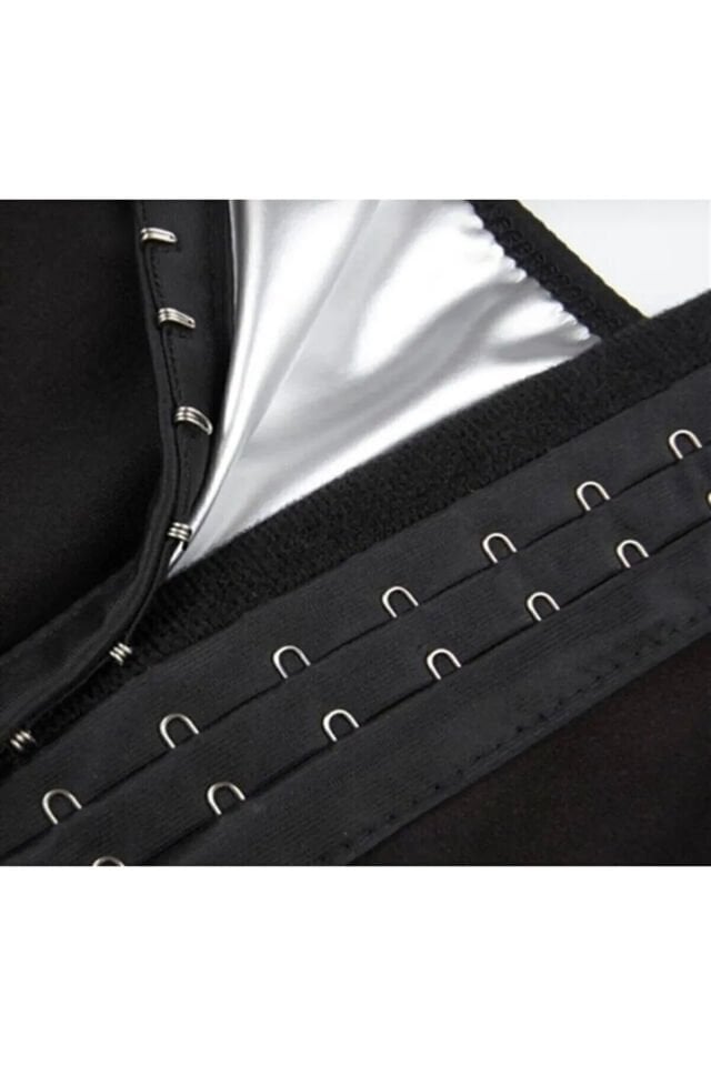 Agraflı Termal Sauna Tayt ( M ) Neotex Agraflı Terletme Taytı