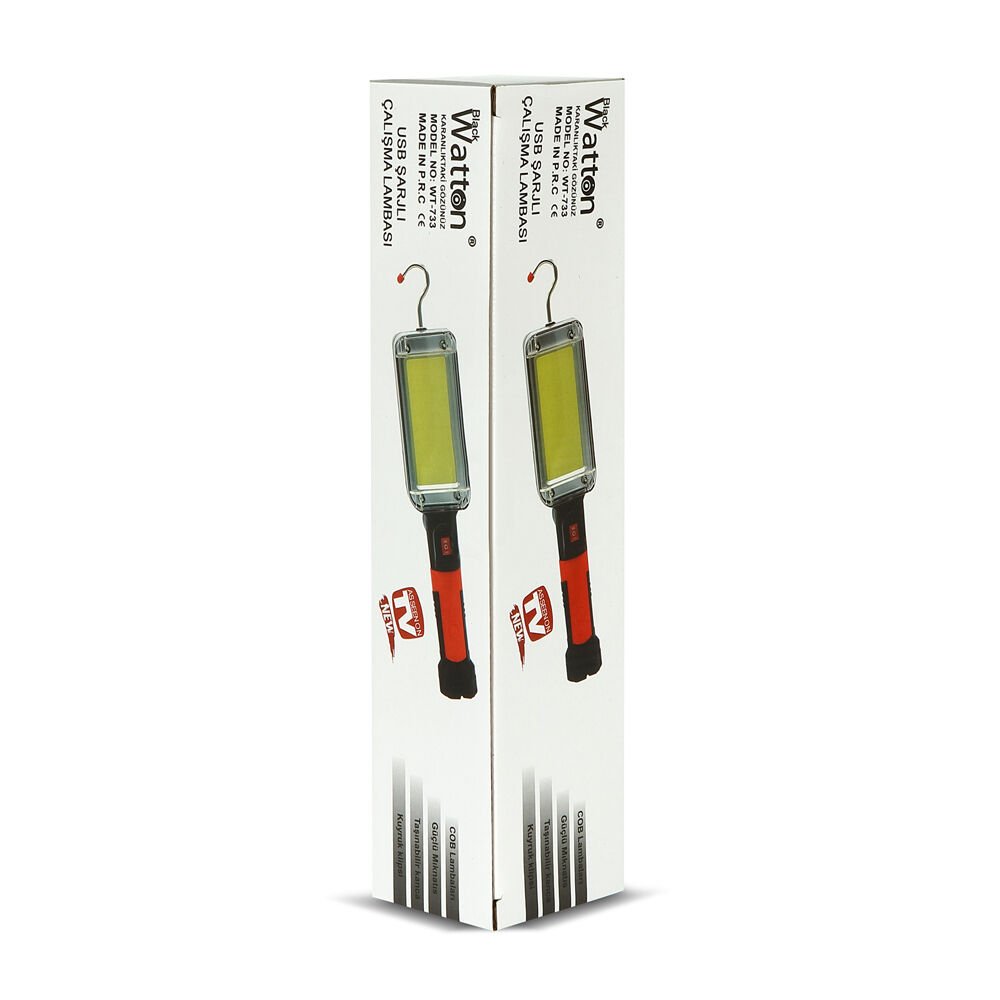 Usb Şarjlı Oto Tamirci Çalışma Lambası Wt-733