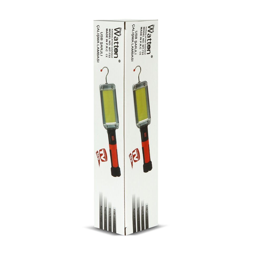 Usb Şarjlı Oto Tamirci Çalışma Lambası Wt-733