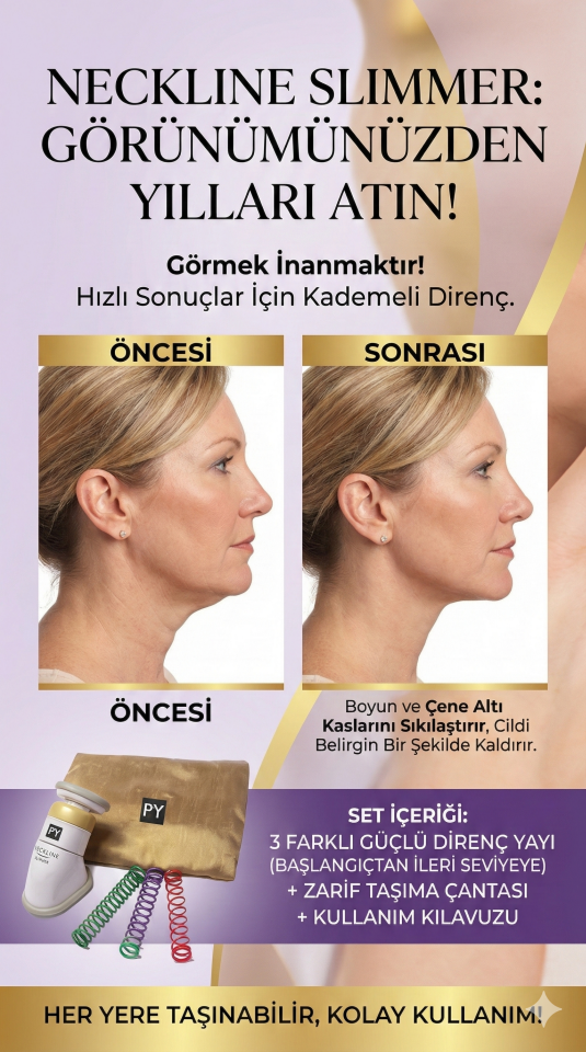 Gıdık Giderici Gıdı Eritme Çene Altı Masaj Aleti Boyun Egzersizi