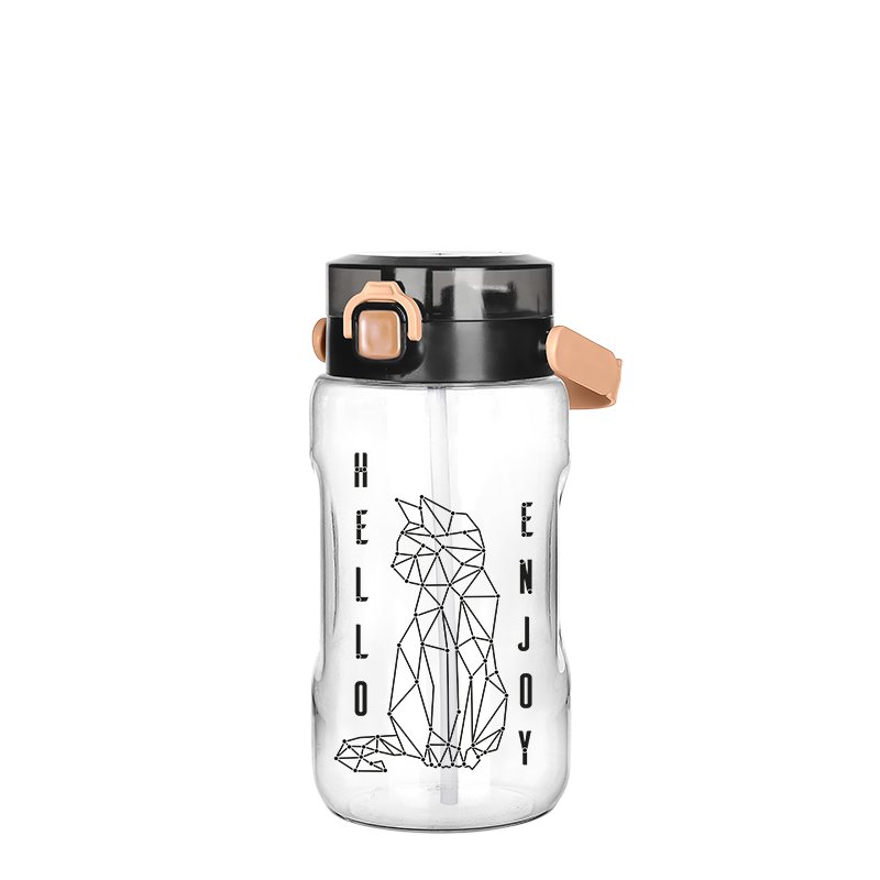 Şeffaf Matara - 1500 ml - 50,7 oz - WATERMODE Matara