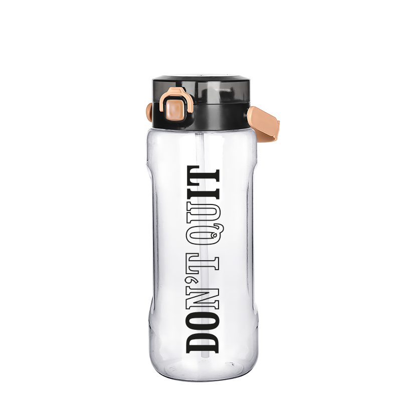 Şeffaf Matara - 2000 ml - 67,6 oz - WATERMODE Matara