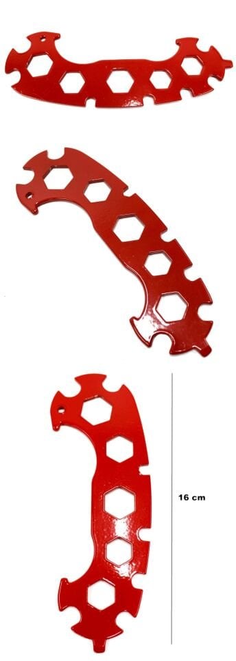 Bisiklet Tamir Anahtarı (06mm-17mm) - 15 in 1