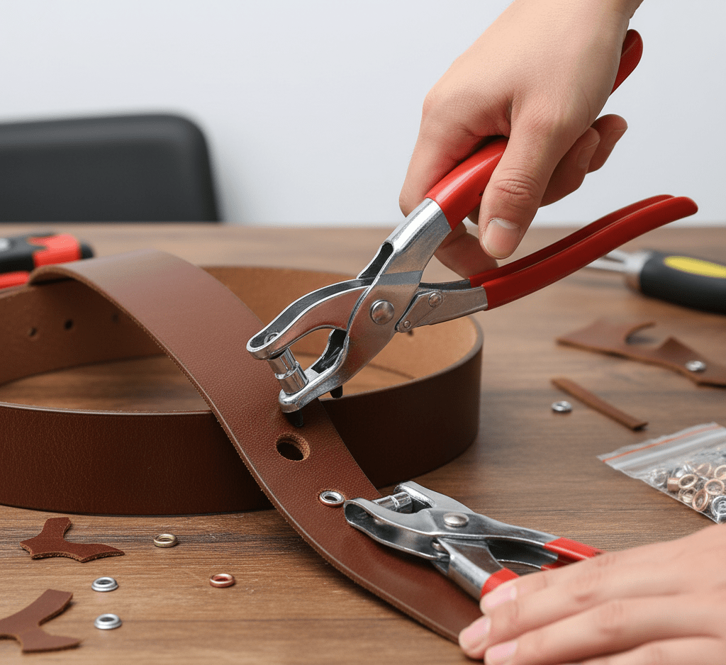 Kemer Delme Perçin Atma Pensesi 2 li Seti