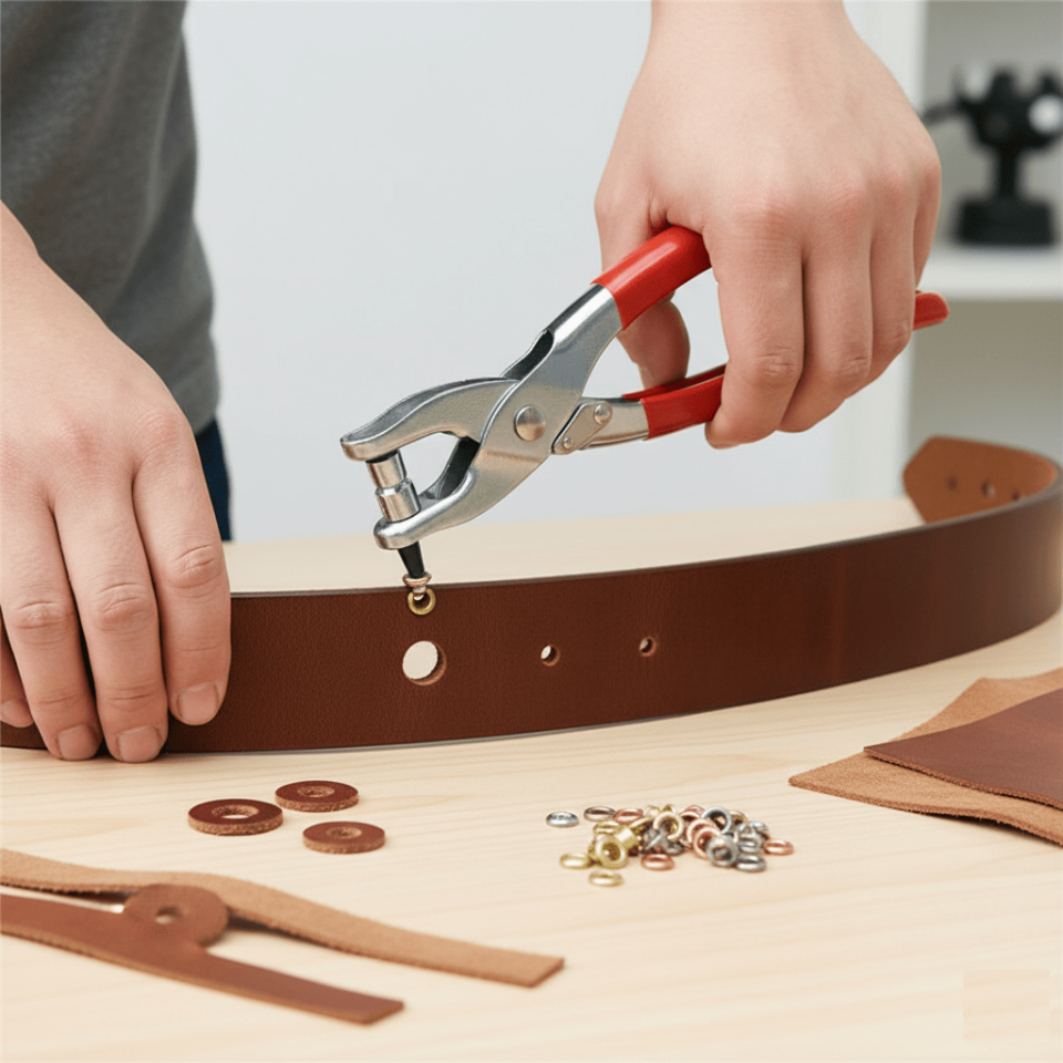 Kemer Delme Perçin Atma Pensesi 2 li Seti