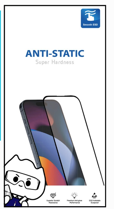 iPhone 11 6D Anti Static Temperli Cam Ekran Koruyucu Kırılmaz Full Kaplama