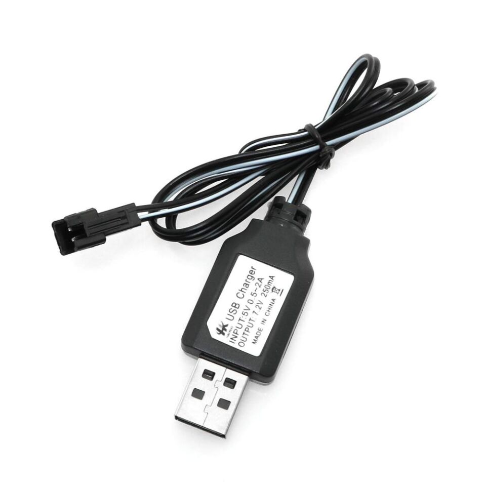 Sertec 7.2V NI-CD / NI-MH Oyuncak Bataryası USB Şarj Kablosu