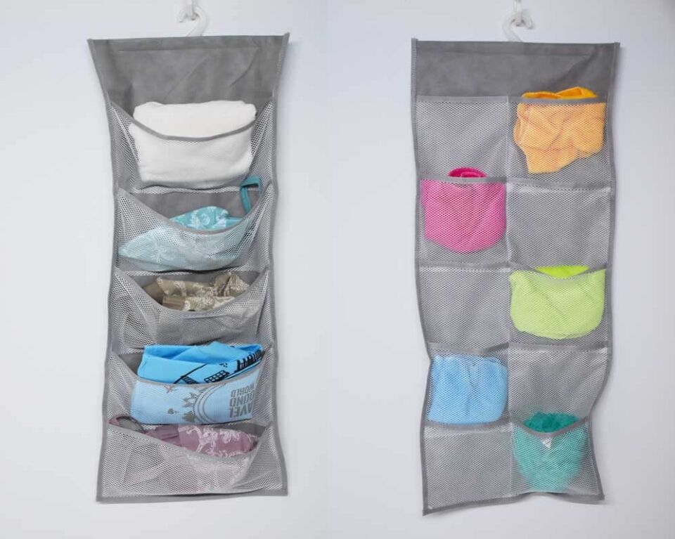 Dolap İçi Asılabilir İç Çamaşırı Dolap Düzenleyici - 15 Gözlü