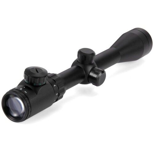 3-9x40 Zoomlu Çıft Işıklı Av Tüfeği Dürbünü Montaj Kelepçeli