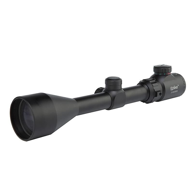 3-9x50 Zoomlu Keskin Nişancı Av Dürbünü Kırmızı, Yeşil Işık Çelik Gövde