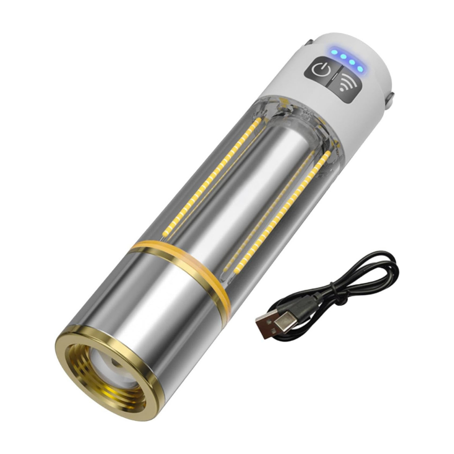 Gold Police GP-222 Çok Fonksiyonlu Kamp Lambası 1000 Lümen