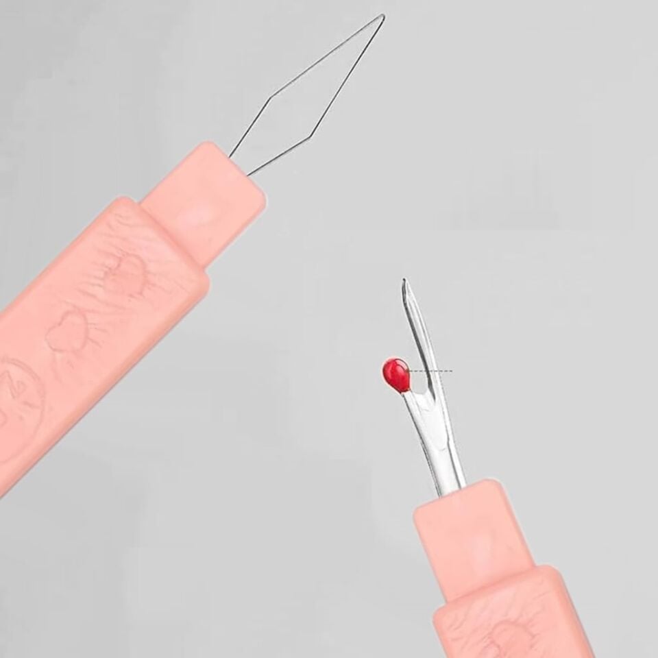 2 Fonksiyonlu Dikiş Sökme ve İğne İplik Takma Aparatı