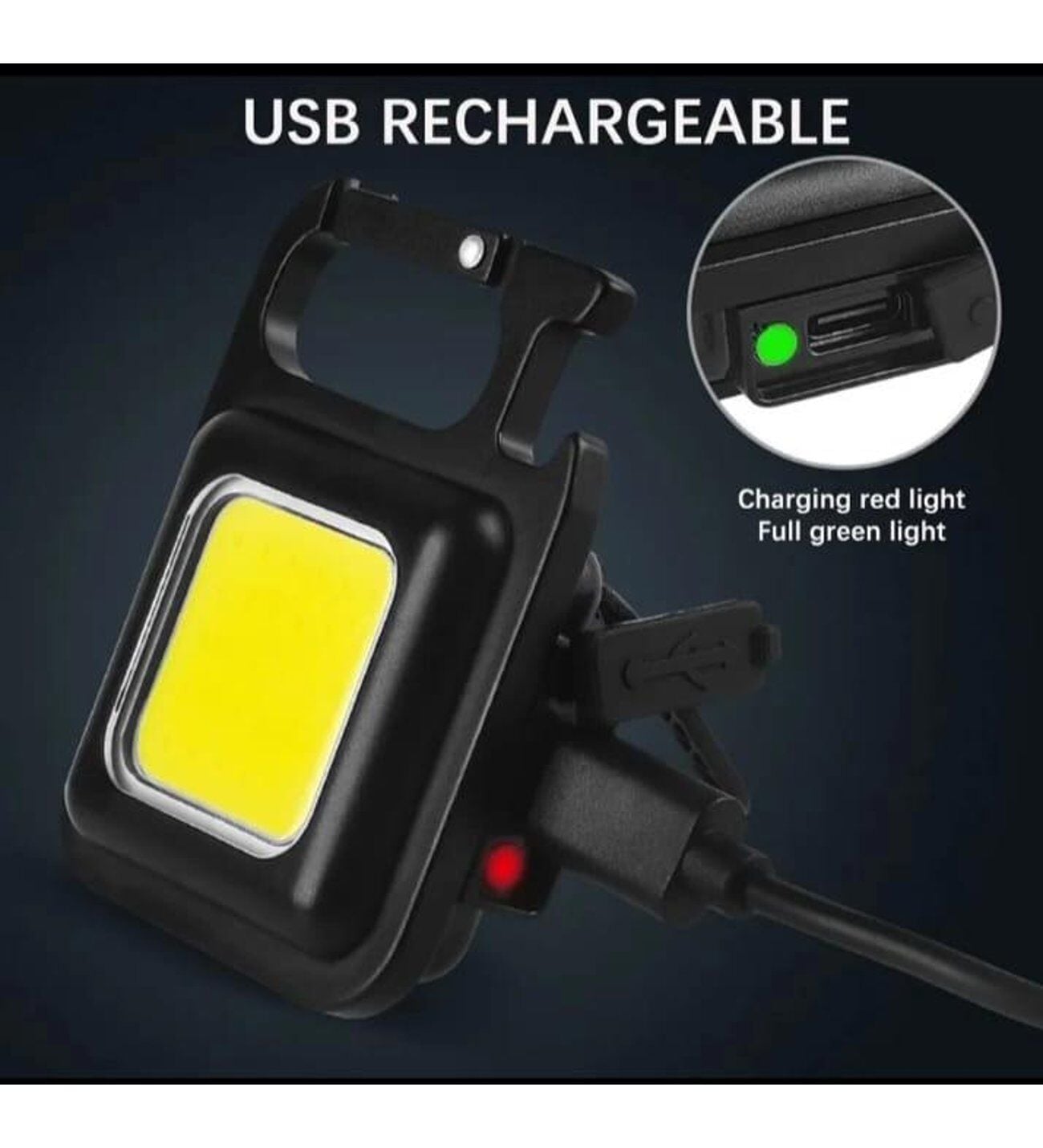 F.B.I F.20A Mıknatıslı Kamp Feneri El Feneri 800 Lümen 30 Cob