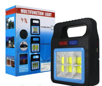 Polizei P-605-6 Çakarlı Güçlü Fener ve Işıldak