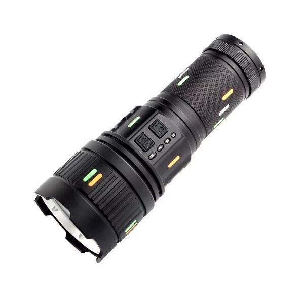 F.B.I Pro F-3001 Alüminyum TG LED Güç Göstergeli Type-C Şarjlı El Feneri 100 W