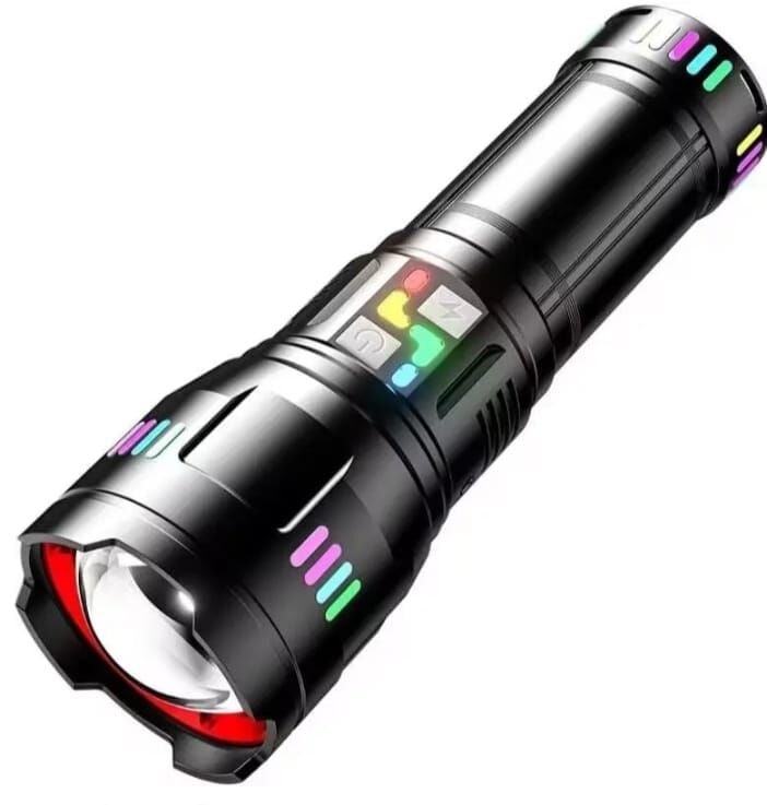 F.B.I Pro F-3002 Alüminyum TG LED Gece Şeritli Type-C Şarjlı El Feneri