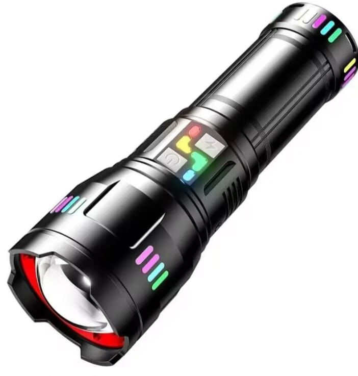 F.B.I Pro F-3002 Alüminyum TG LED Gece Şeritli Type-C Şarjlı El Feneri