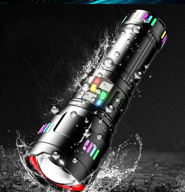 F.B.I Pro F-3002 Alüminyum TG LED Gece Şeritli Type-C Şarjlı El Feneri