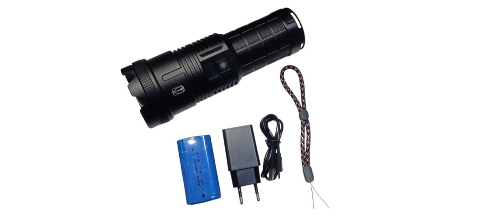 Gold Polıce GP-291 Güçlü El Feneri 20,000 Lümen