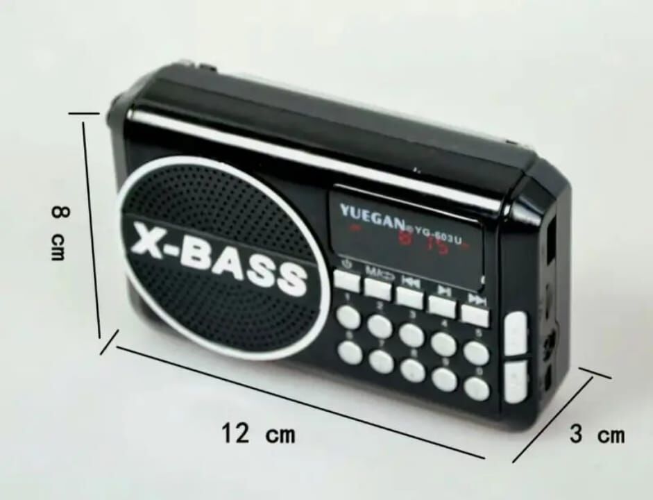 MİNİ CEP FM RADYO DİJİTAL GÖSTERGELİ  JTEC ŞARJLI