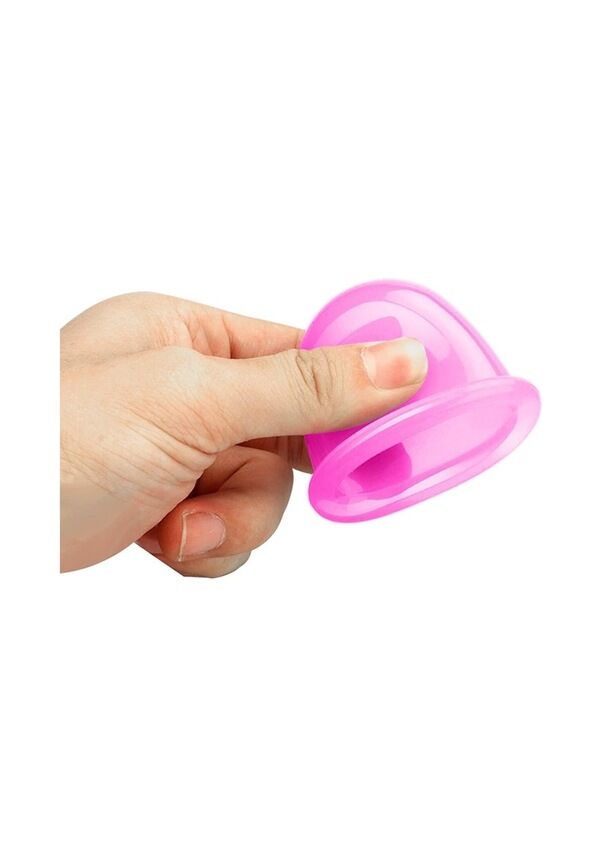 Hacamat Kupası Seti Silikon - 5li Set - Selülit Masaj Seti