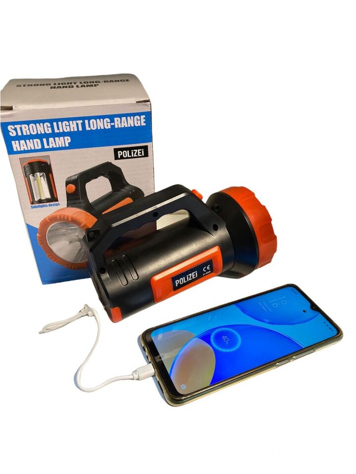 Polizei P-800 Şarjlı Kamp El Feneri