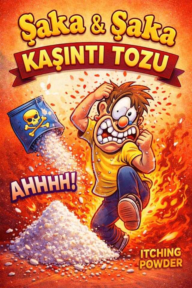 5 Adet Kaşıntı Tozu Şaka Kaşıntı Tozu Eğlence Şaka Amaçlı Toz