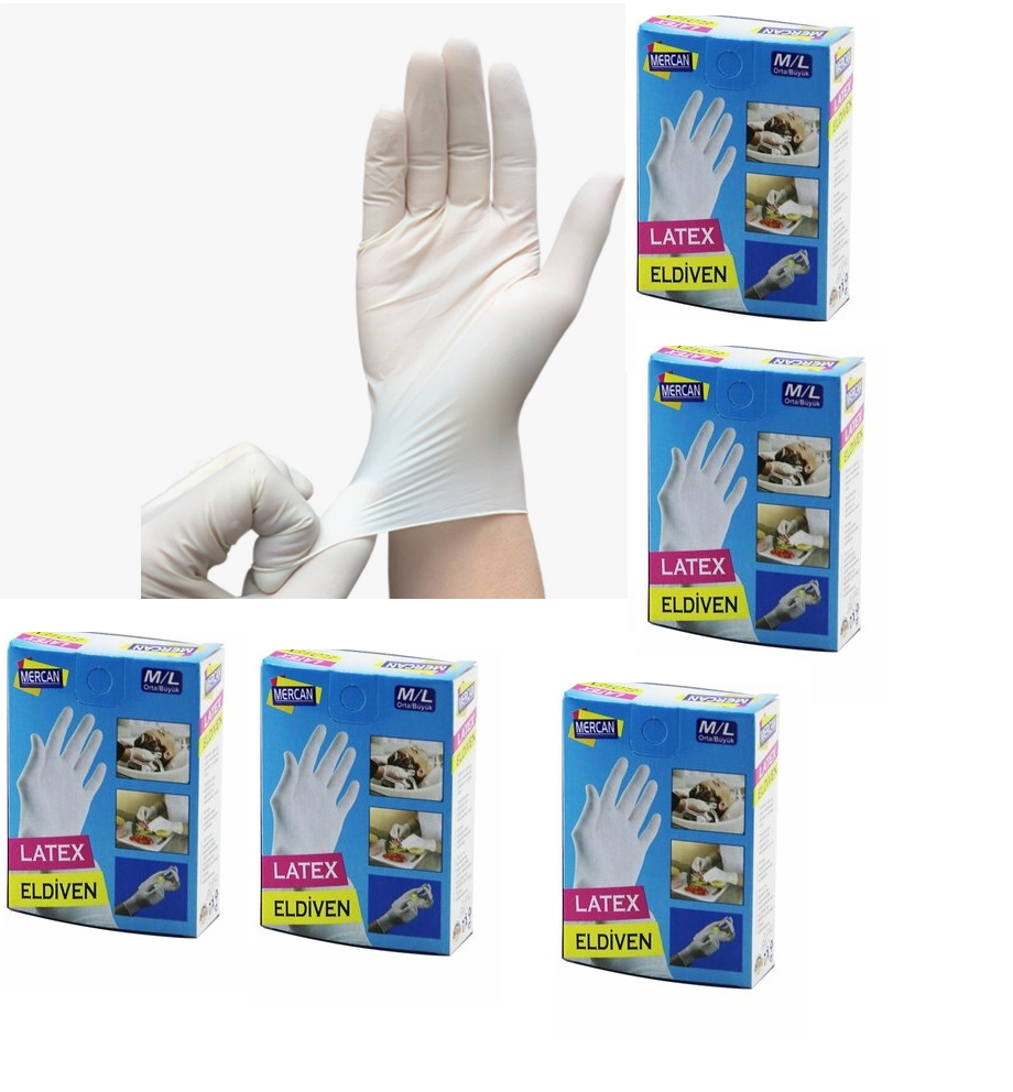 Eldiven Latex Eldiven Muayene Eldiveni M/L 30 Adet