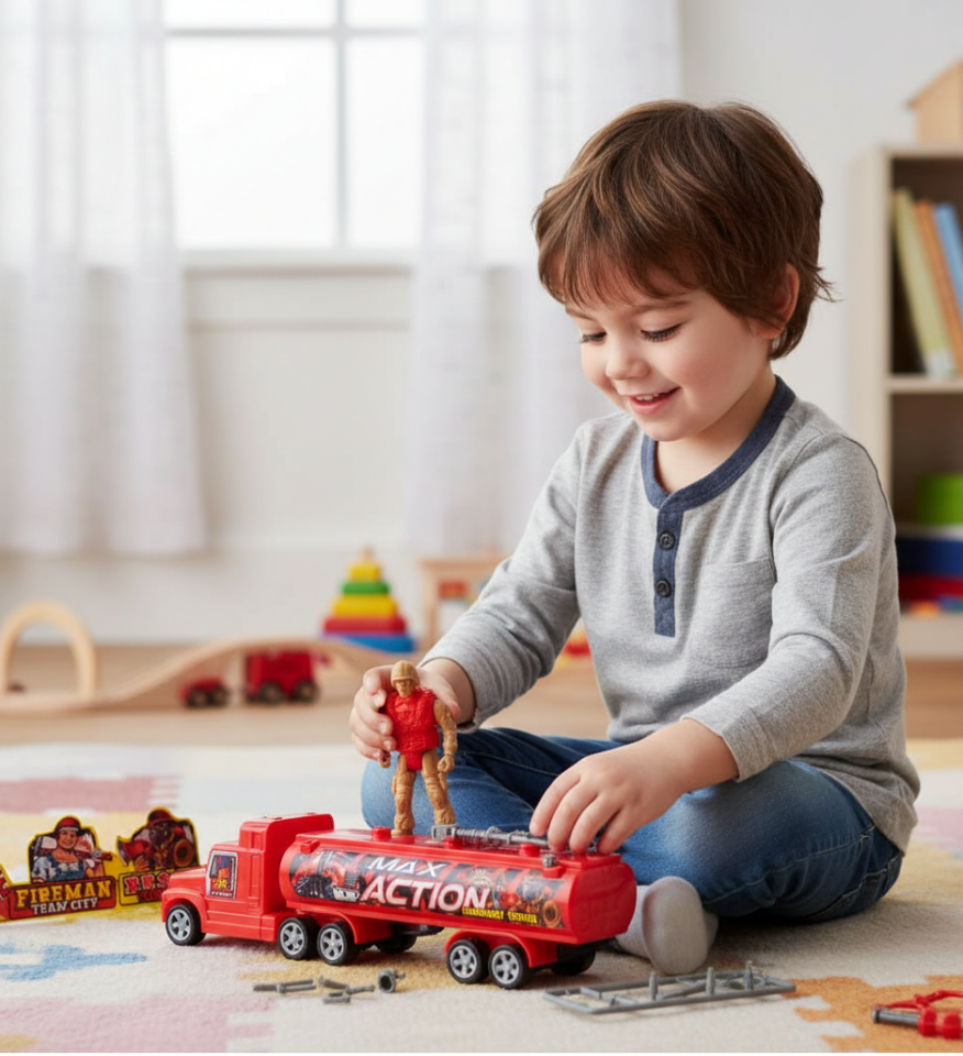 Acil Müdahale Ekibi Oyuncak Seti 14 Parça