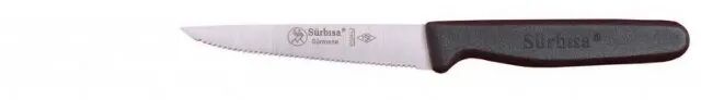 Sürbısa 61004LZ - Sürmene Lazerli, Tırtıklı Sebze Bıçağı 9,5cm