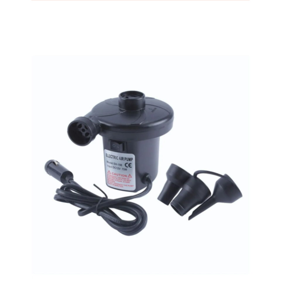 Yatak Şişirme Havuz Şişirme - Boşaltma Pompası Araç Şarj 12V