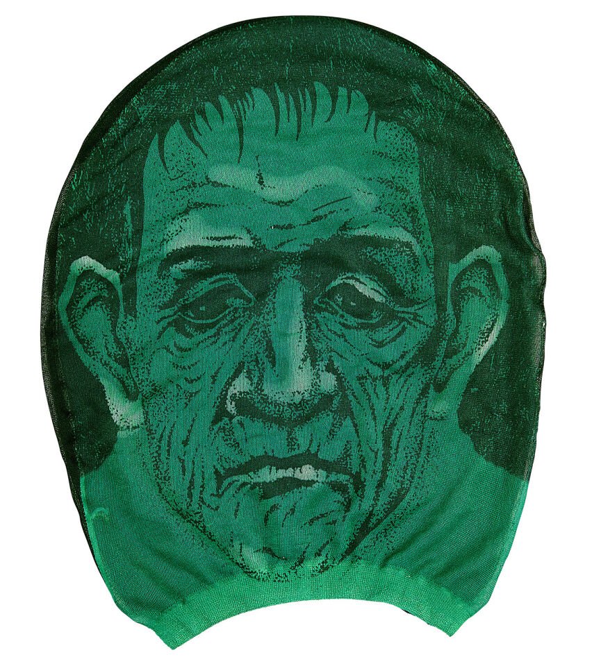 Kafaya Tam Geçmeli Bez Frankenstein Maskesi - Streç Korku Maskesi - 3D Baskılı Maske Model 5