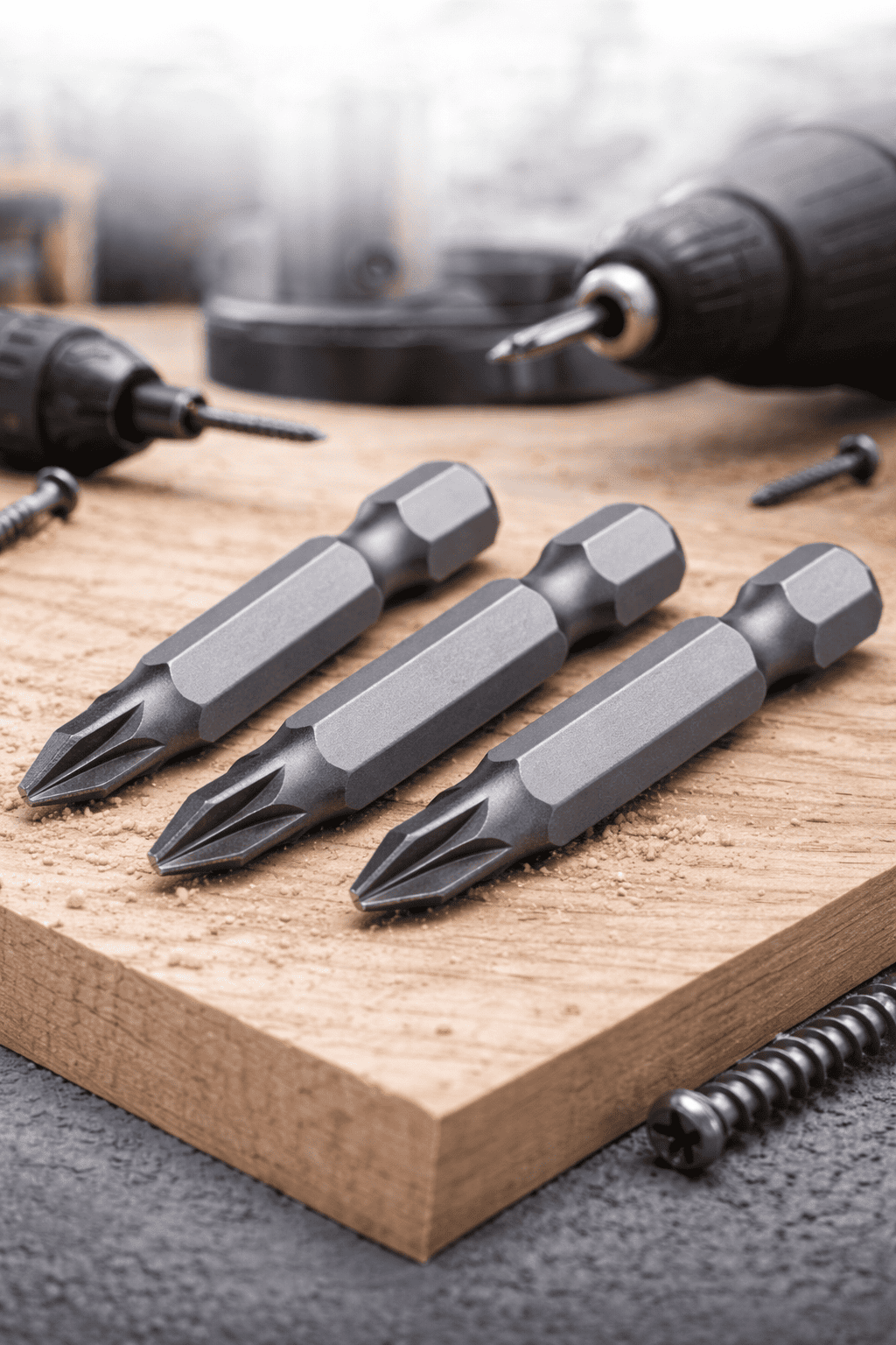 3 Adet 50 mm Yıldız Uçlu Tornavida Bits