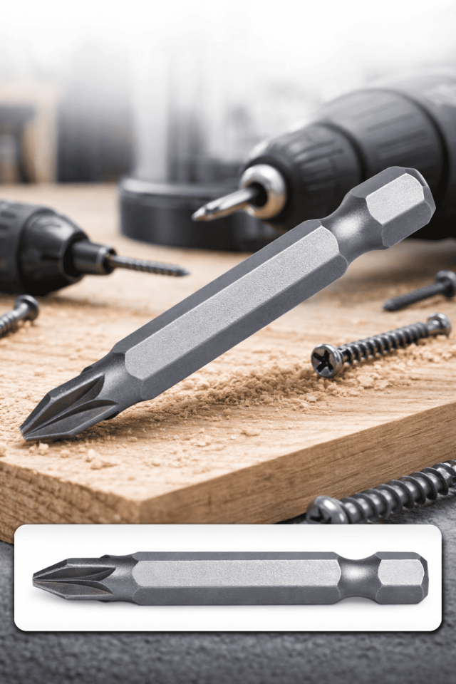 3 Adet 50 mm Yıldız Uçlu Tornavida Bits