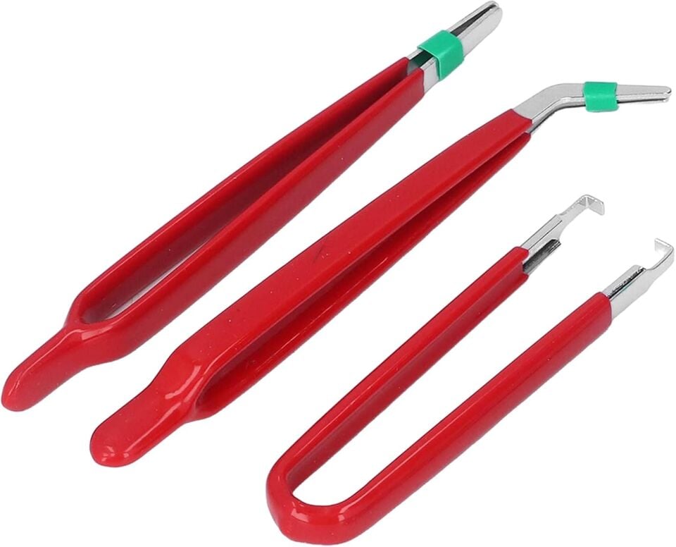 Premium 7 Parça Çelik Profesyonel Çiçek Bakım ve Teraryum Cımbız Seti - Lüks Bakım Kiti