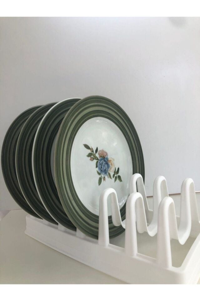 6 Bölmeli Tencere Kapak Rafı - Tencere Kapak Organizeri